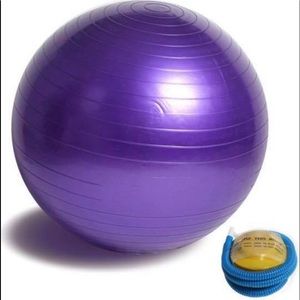 Exercise ball 65cm with pump